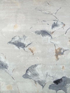 Bobyrug’s Beautiful New Hand Knotted, modern Abstract Design Rug