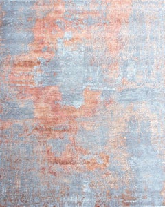 Bobyrug’s Beautiful New Hand Knotted, modern Abstract Design Rug