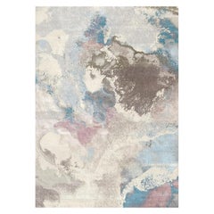 Beautiful New Modern Hand Knotted, Abstract Design Rug