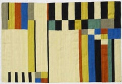 Bellissimo Rug & Kilim intrecciato a mano dal nuovo design tribale