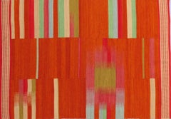 Beautiful New Tribal Design Handwoven Kilim Rug