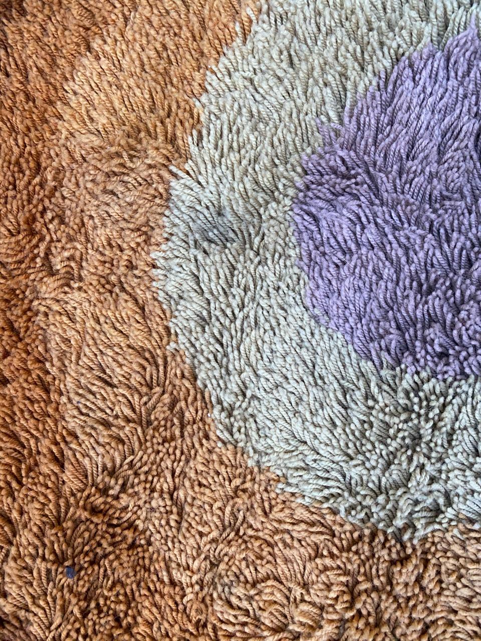 Bobyrugs schöner nordeuropäischer Teppich aus den 1960er und 1970er Jahren (Skandinavisch) im Angebot