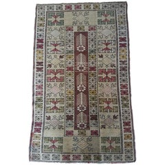 Beautiful Oriental Tribal Area Rug, Sar 3