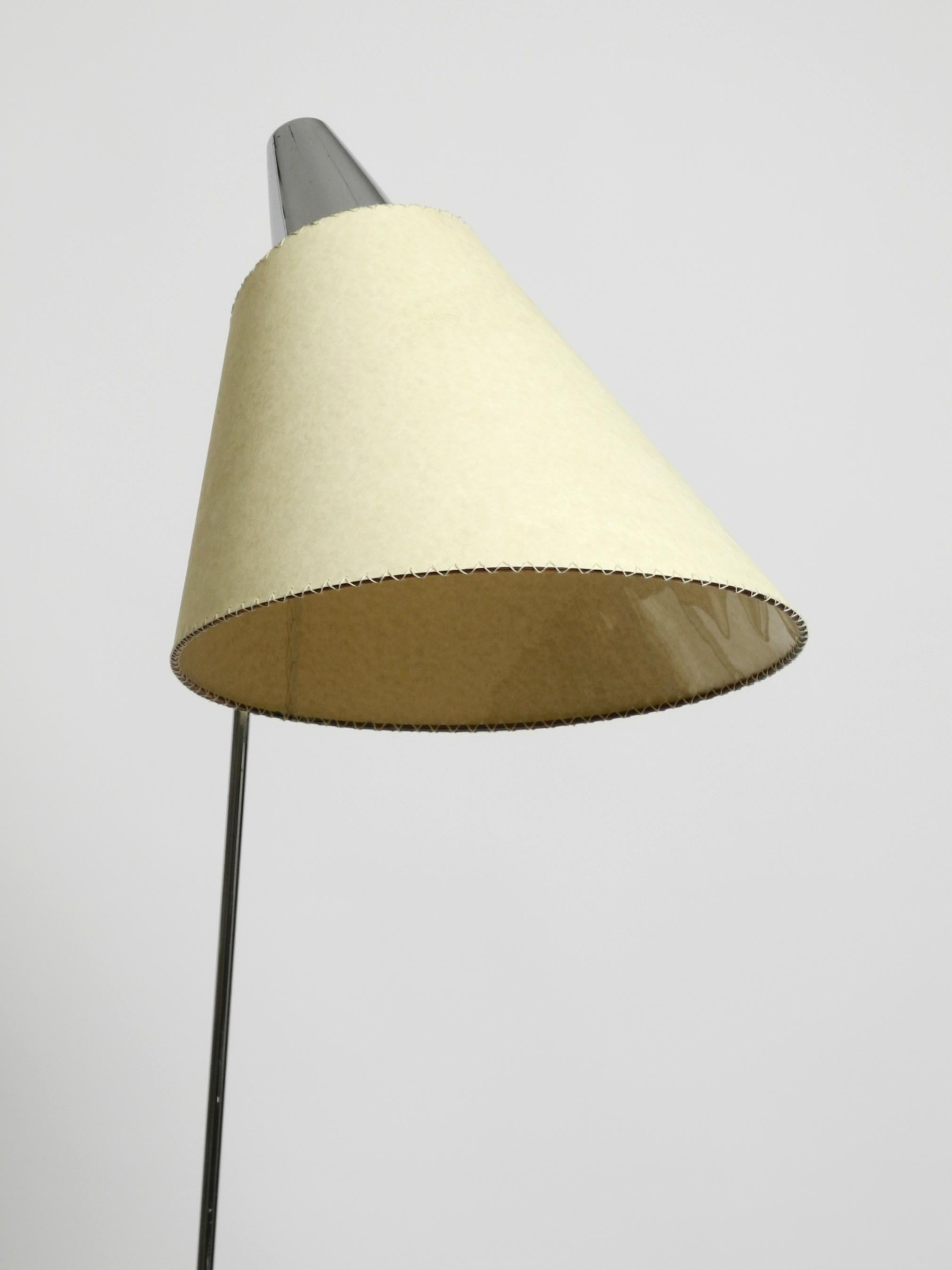 Schöne original 1960er Metall-Chrom-Stehlampe von Josef Hurka für Napako Czech im Angebot 12