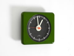 Beautiful original 1970s Krups wall clock in typical Space Age design