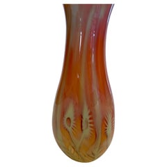 Beautiful Original Art Glass Vase by Renato Forti