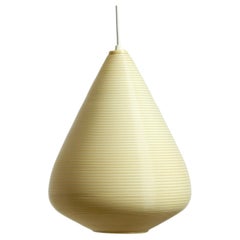 Magnifique lampe suspendue Heifetz Rotaflex originale des années 1960 en forme de goutte