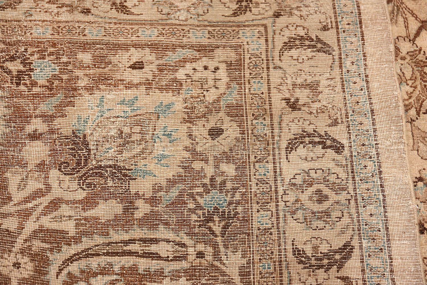 Antiker Brown Khorassan-Teppich. Größe: 15 Fuß 4 Zoll x 23 Fuß 8 Zoll im Angebot 6