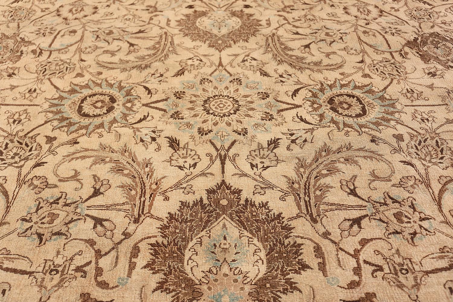 Antiker Brown Khorassan-Teppich. Größe: 15 Fuß 4 Zoll x 23 Fuß 8 Zoll im Angebot 2