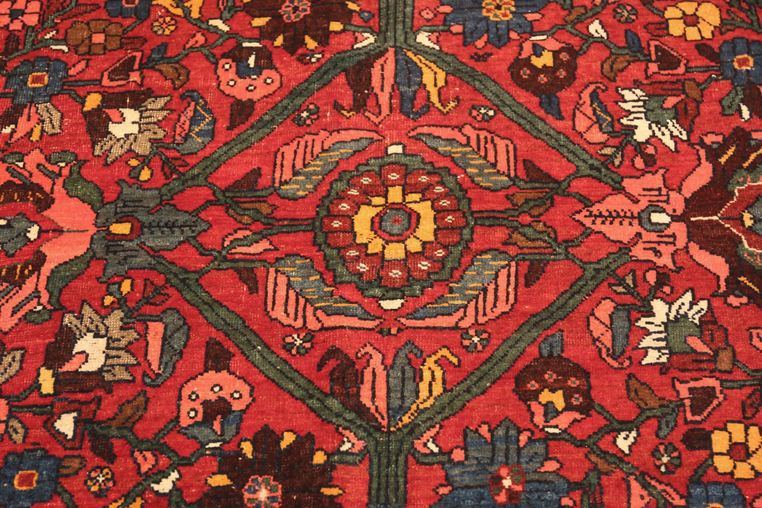 Perse Magnifique tapis persan Bidjar surdimensionné 12'10