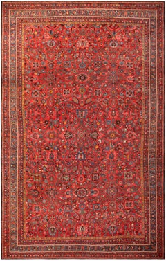 Beautiful Oversized Antique Persian Bidjar Rug 12'10" x 20'3"