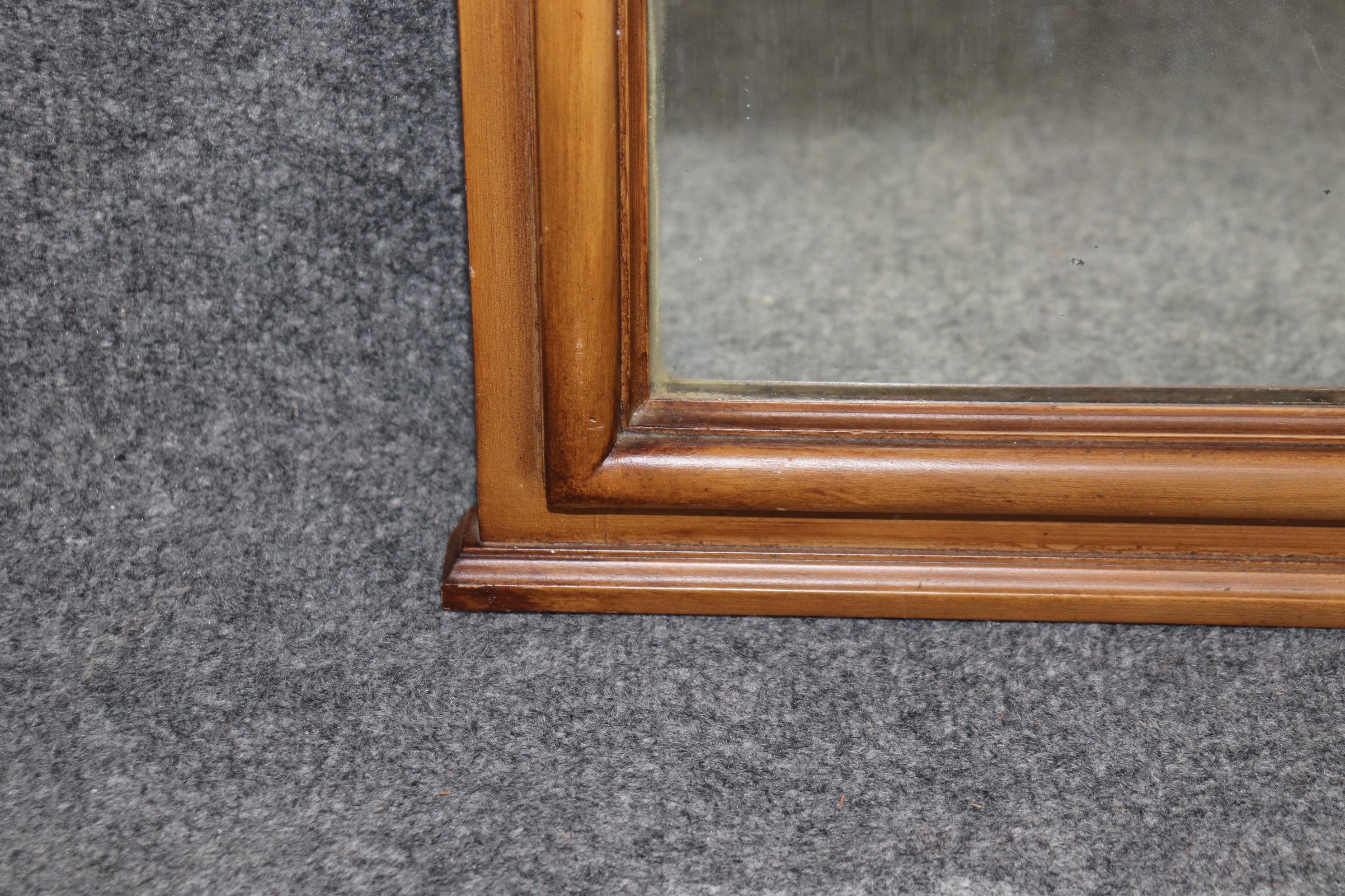 Bellissimo specchio Trumeau francese in stile Luigi XV decorato con vernice in vendita 1