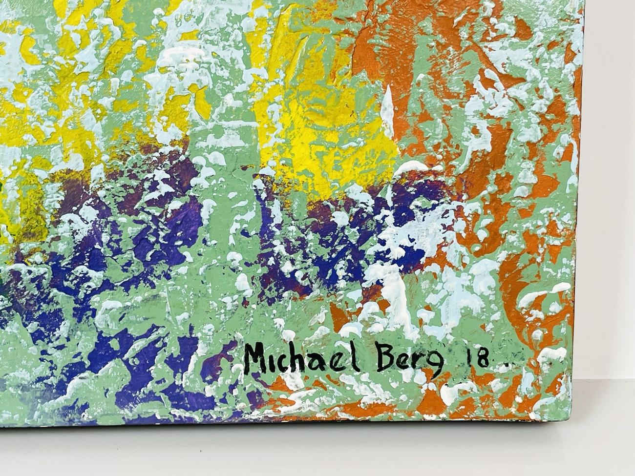 Beautiful Painting by Michael Berg In Good Condition For Sale In Los Angeles, CA