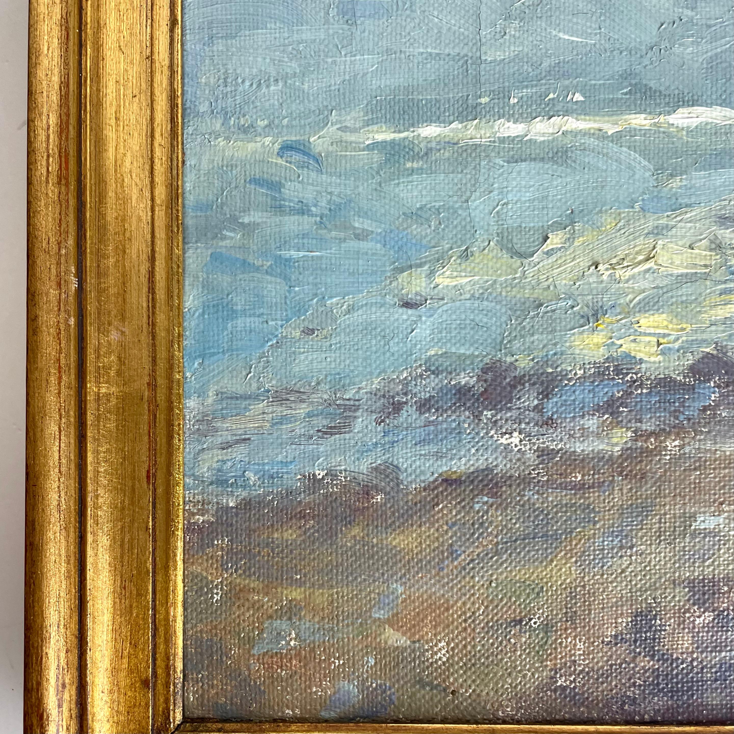 Hermoso cuadro del famoso artista sueco Per Ekström (1844-1935) en venta 2
