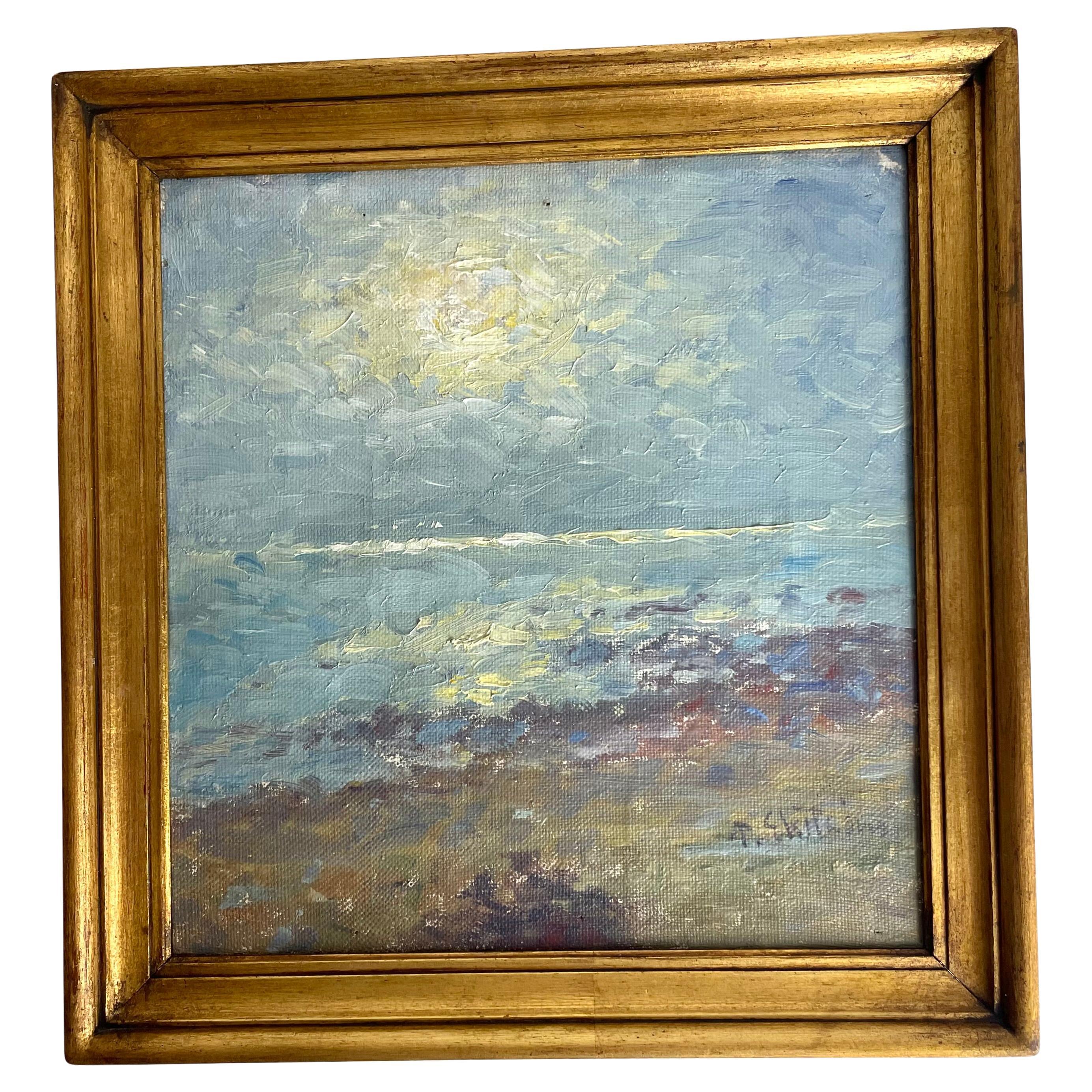 Hermoso cuadro del famoso artista sueco Per Ekström (1844-1935)