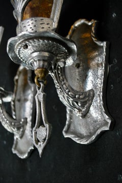 Beautiful Pair of 1920's Sconces