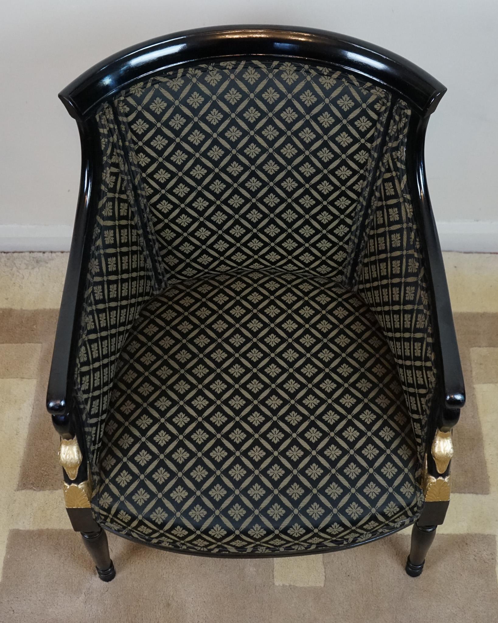 Magnifique paire de fauteuils danois du 19e siècle en vente 5