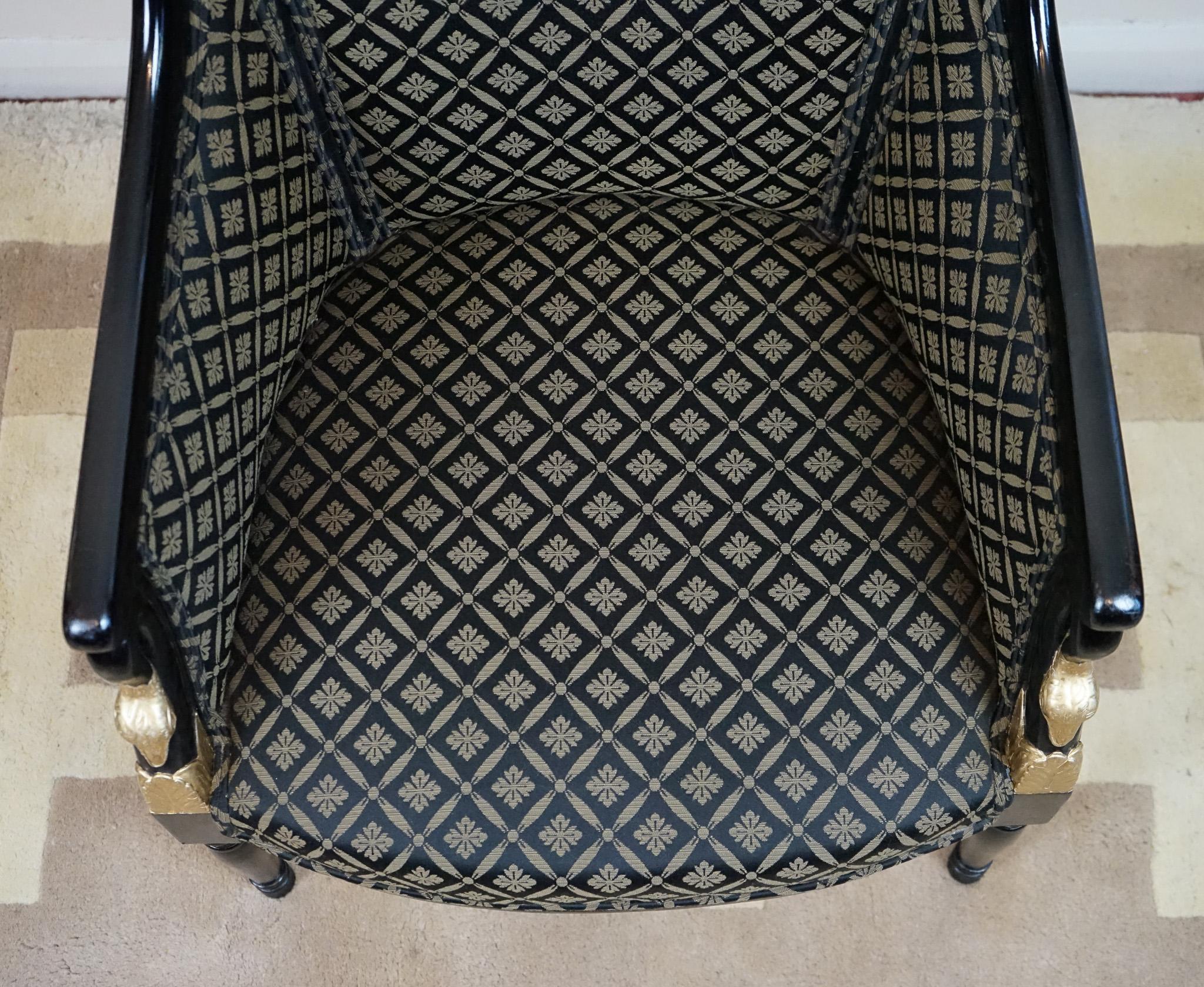 Magnifique paire de fauteuils danois du 19e siècle en vente 6