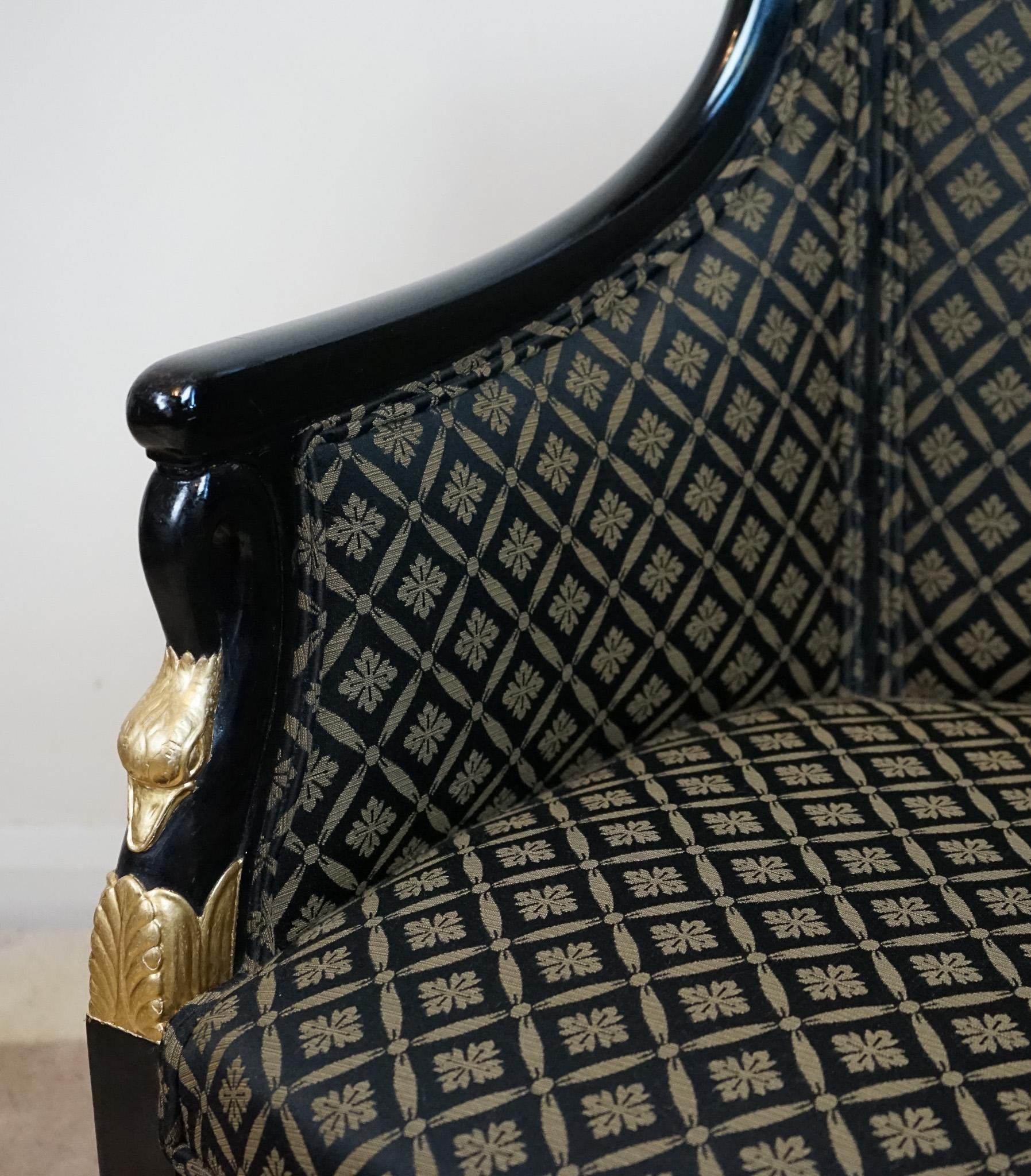 Magnifique paire de fauteuils danois du 19e siècle en vente 7