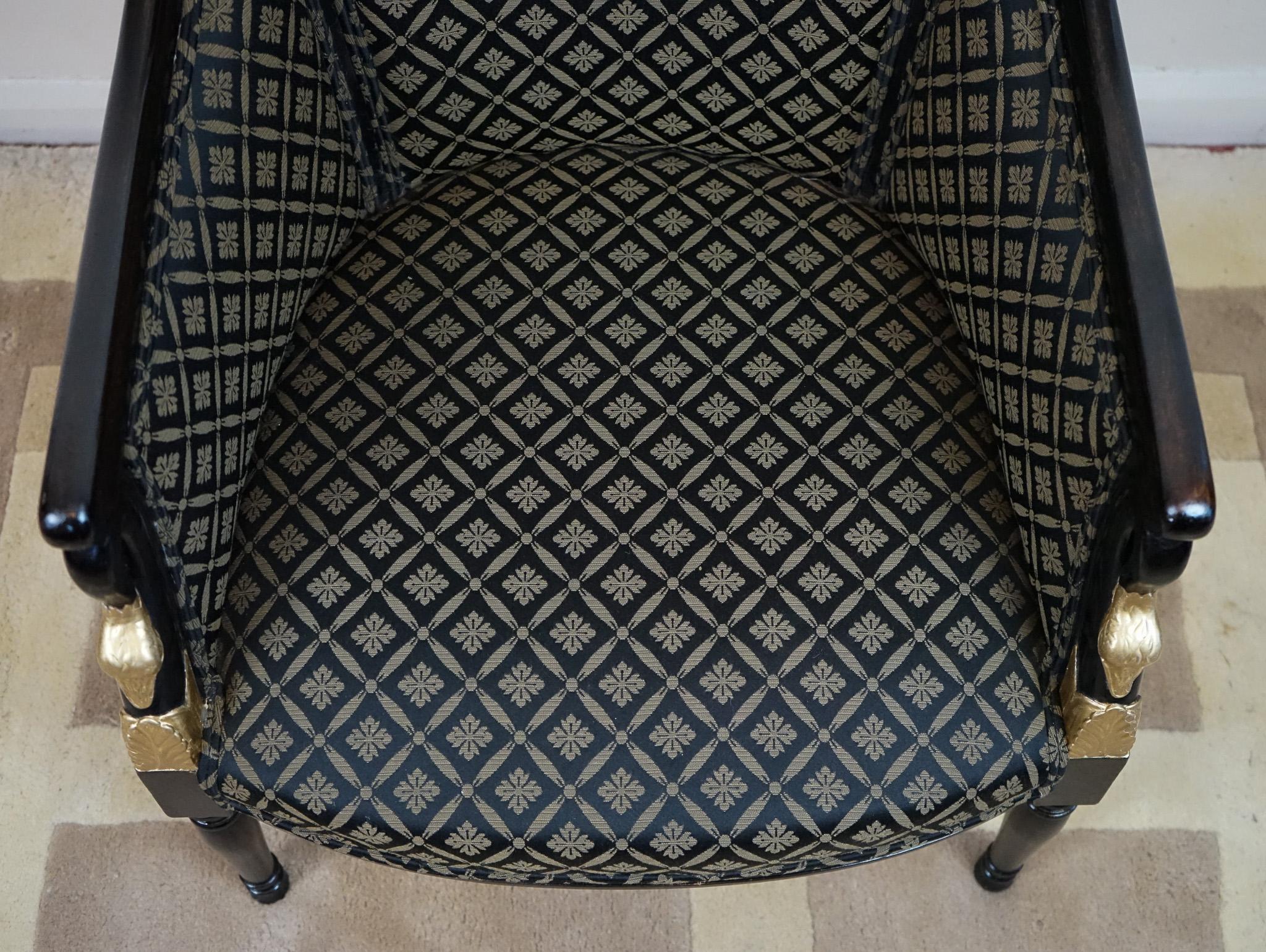 Magnifique paire de fauteuils danois du 19e siècle en vente 9