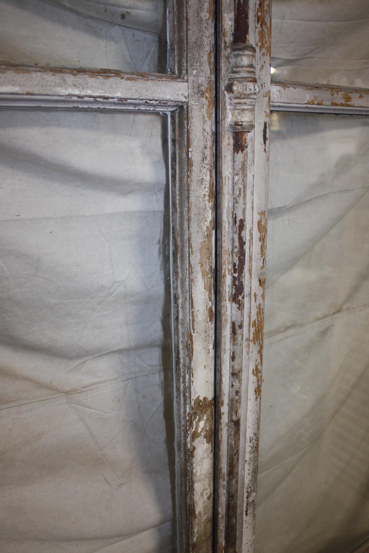 Beautiful Pair of 19th Century French Doors For Sale 5