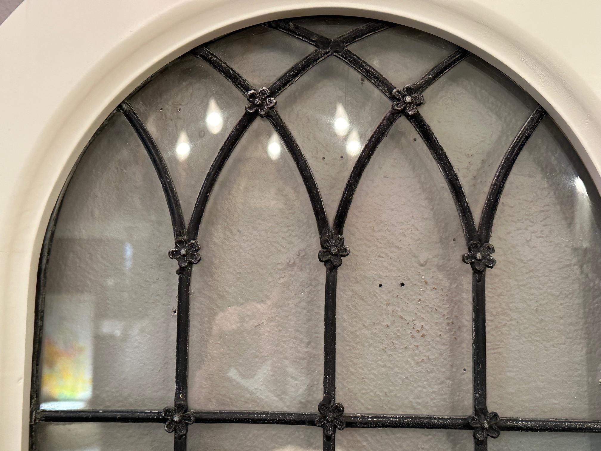 Schönes Paar antiker Bleiglasfenster-Wandschmuck aus Bleiglas (Frühes 20. Jahrhundert) im Angebot