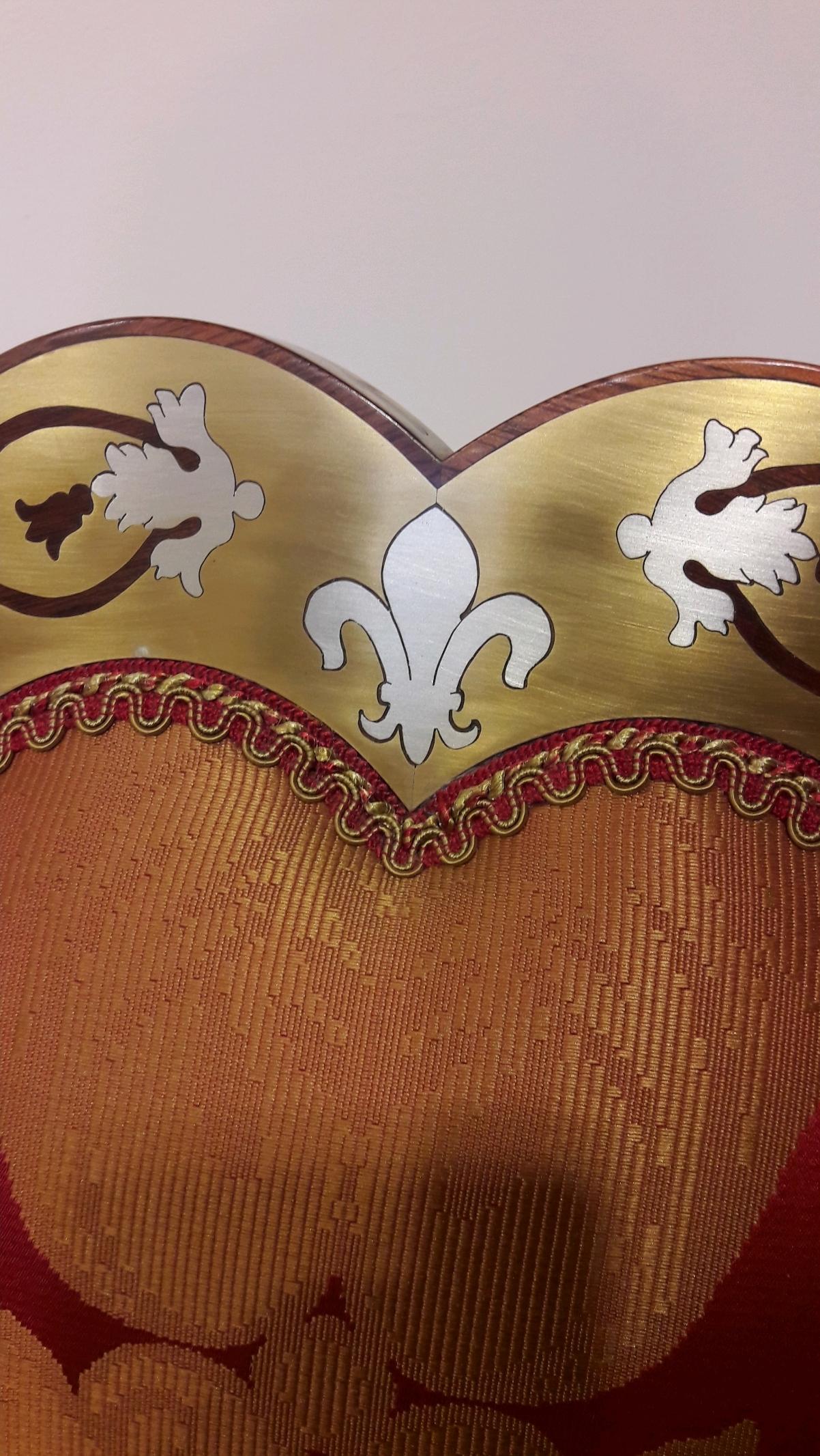 Beautiful Pair of Chairs, 18th Century Style, Signed, France 5