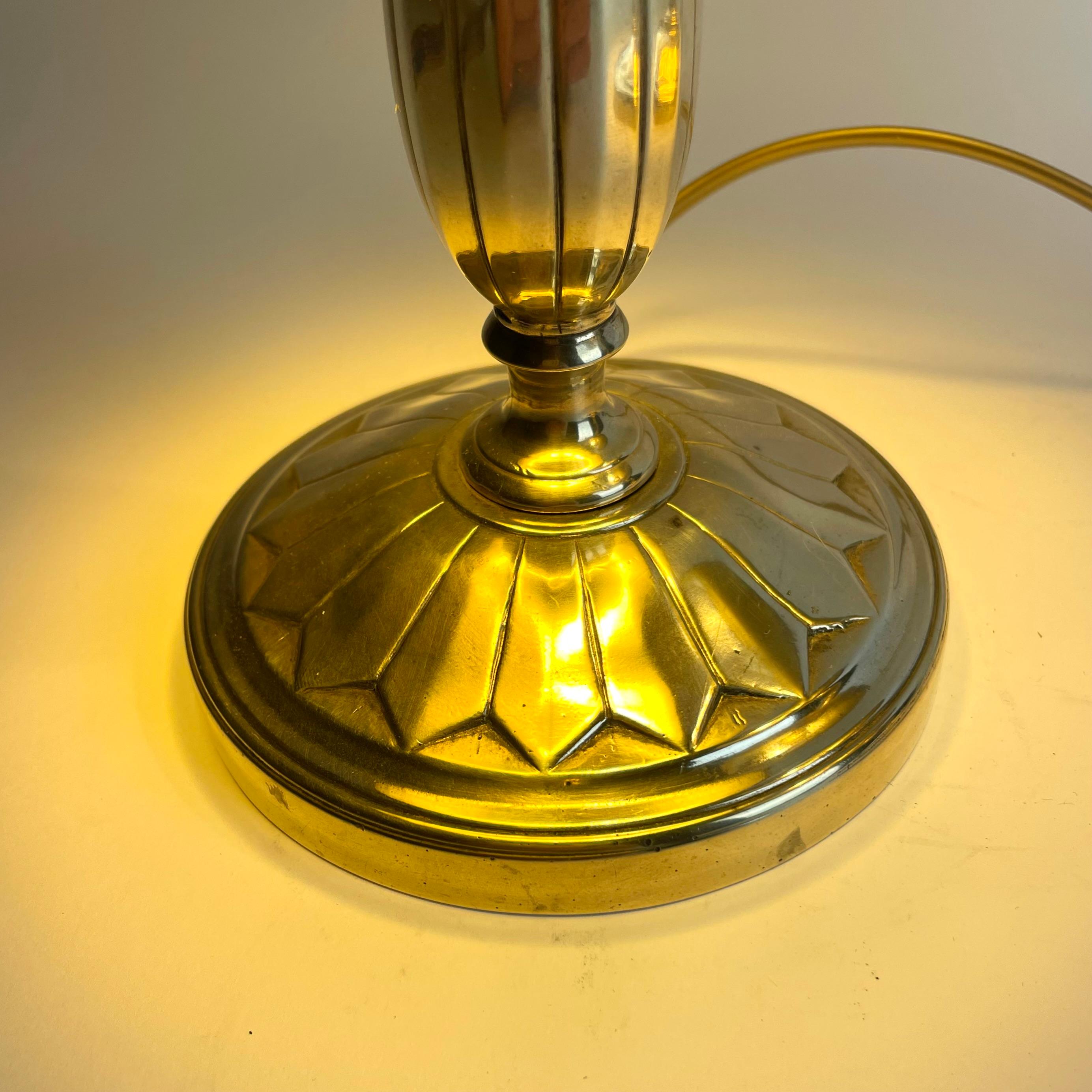 Beautiful pair of Empire Table Lamps, originally candlesticks from the 1820s For Sale 5