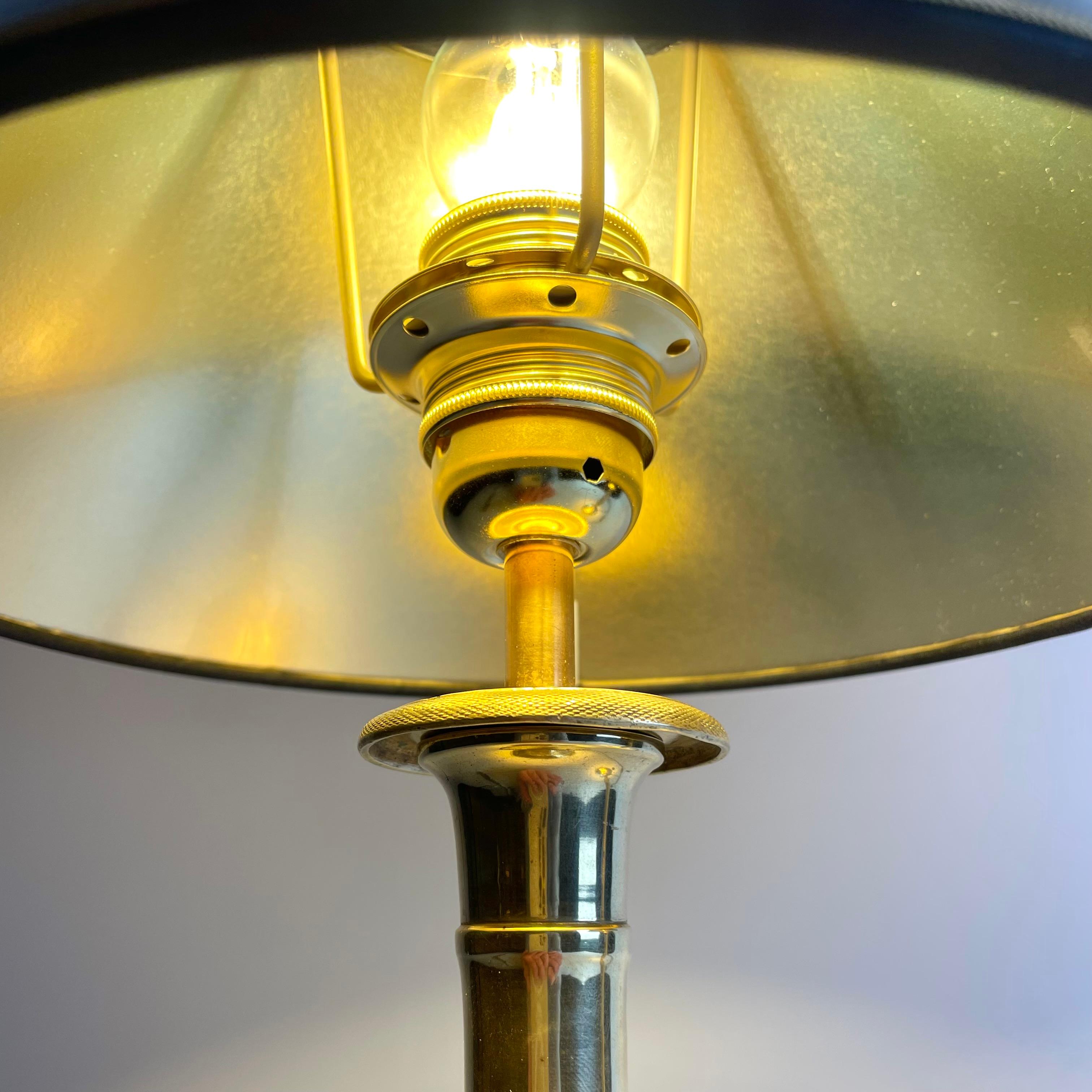 Beautiful pair of Empire Table Lamps, originally candlesticks from the 1820s For Sale 7