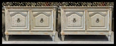 Beautiful Pair of Italian Chests of Drawers early 20th Century Pine wood