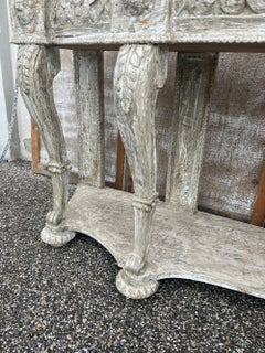 Beautiful Pair of Italian Console early 20th Century Pine wood