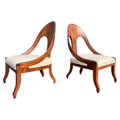 Beautiful Pair of Lounge Chairs, Mid Century Modern, USA 1950s