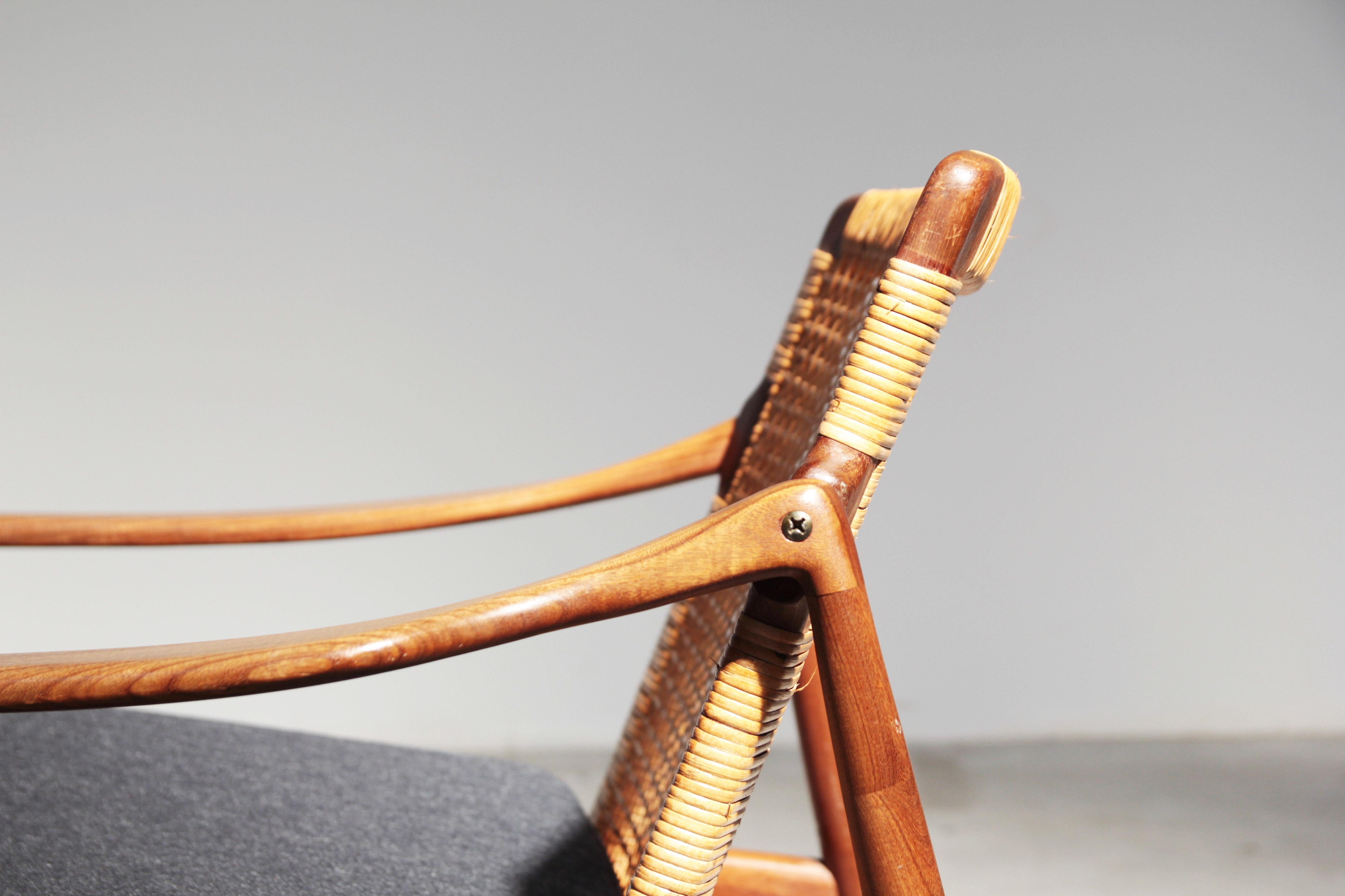 Beautiful Pair of Lounge Easy Chairs by Hartmut Lohmeyer for Wilkhahn 2