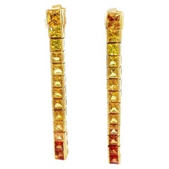 Beautiful Pair of Natural Sapphire Earrings