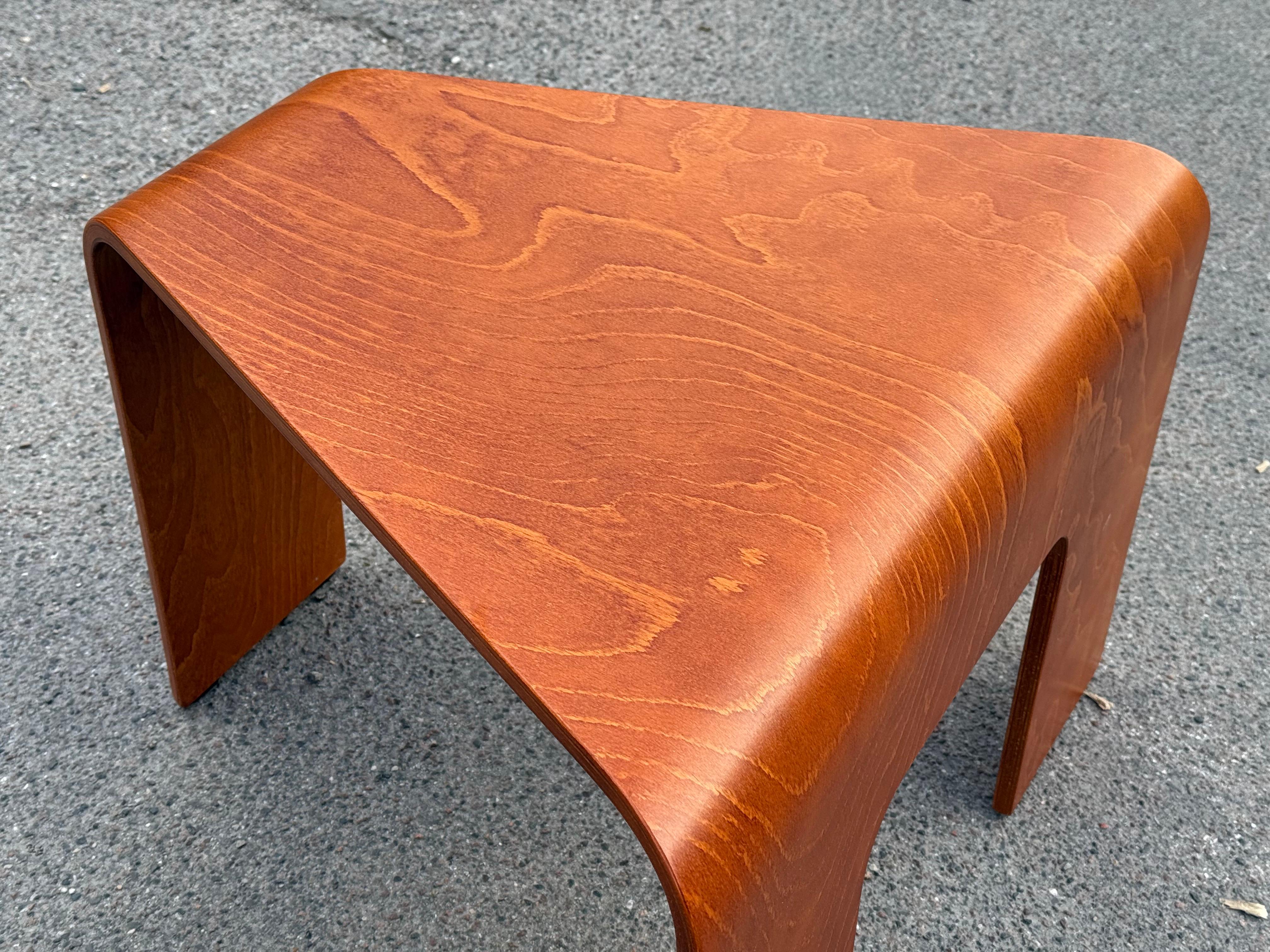 Magnifique paire de tables basses vintage Ekornes Stressless, Norvège 1970's 3