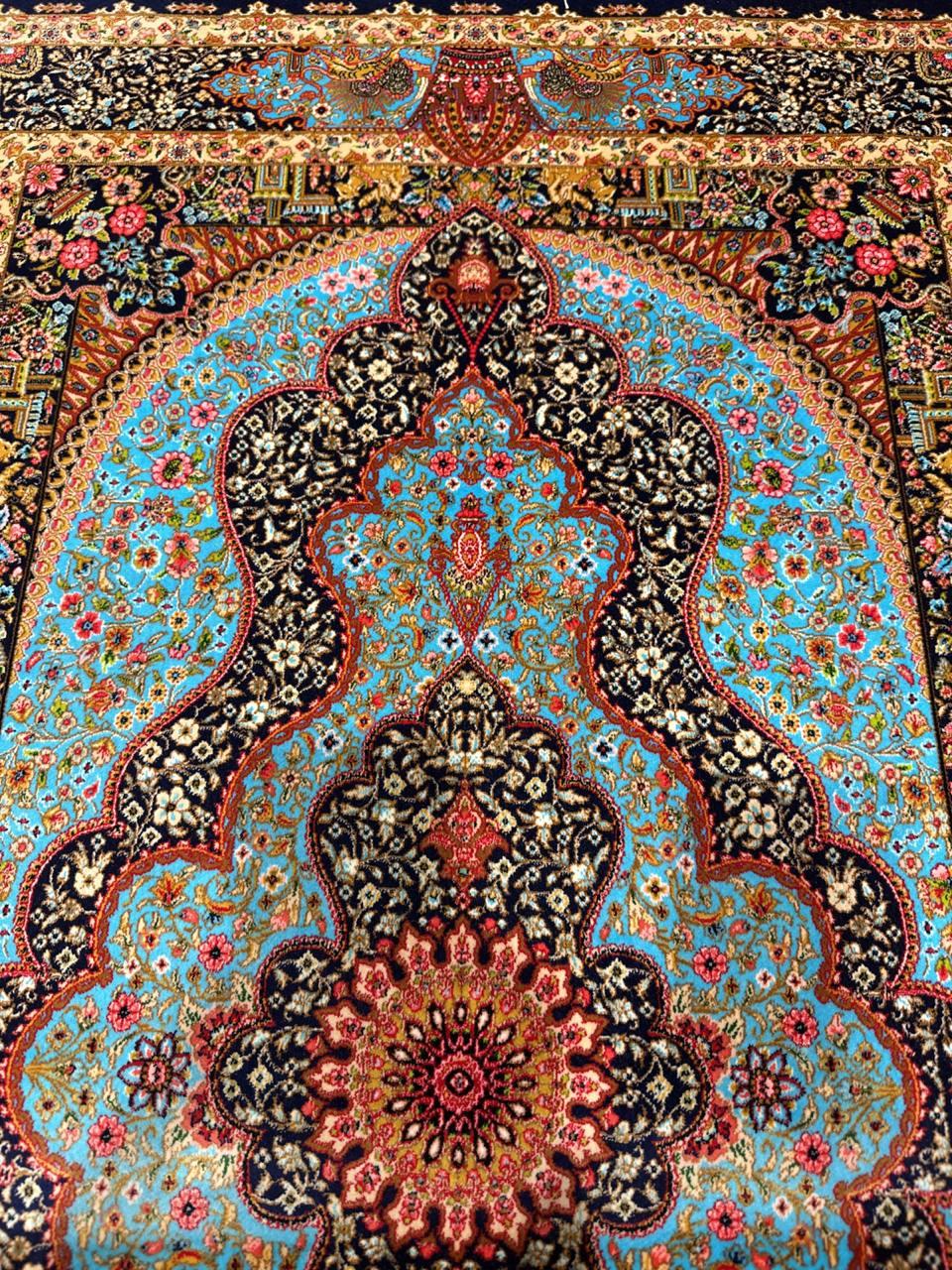 Bamboo Beautiful Persian Style Rug  For Sale