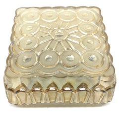 Beautiful Petite Circle Pattern Limburg Flush Mount Ceiling Light, 1960s