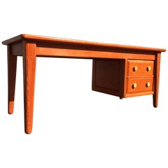 Beautiful Pine Craftsman Desk Prouve Chapo Style