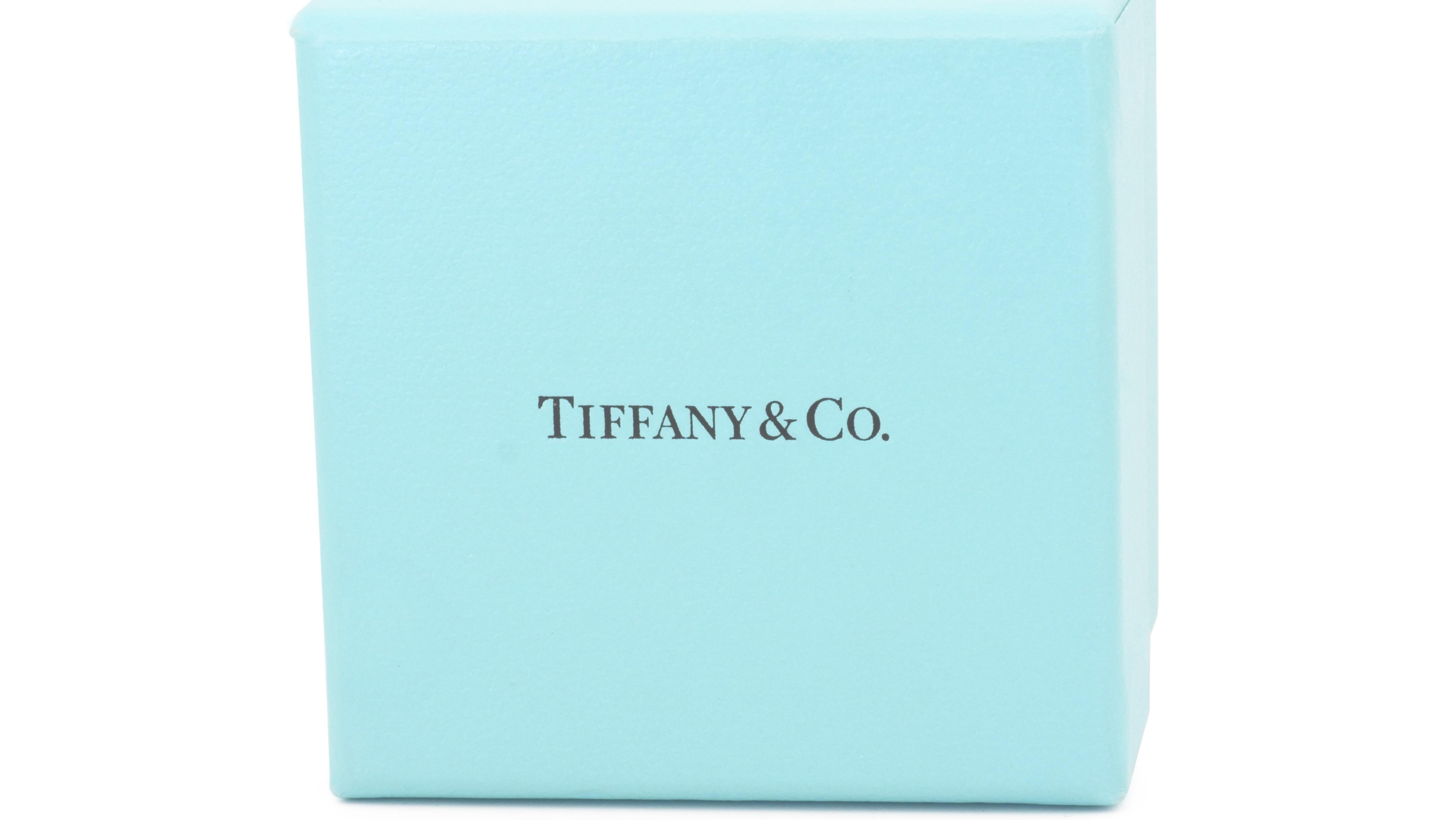 Original Tiffany&Co Certified  Beautiful Platinum Ring 1.15 ct Natural Diamond  3