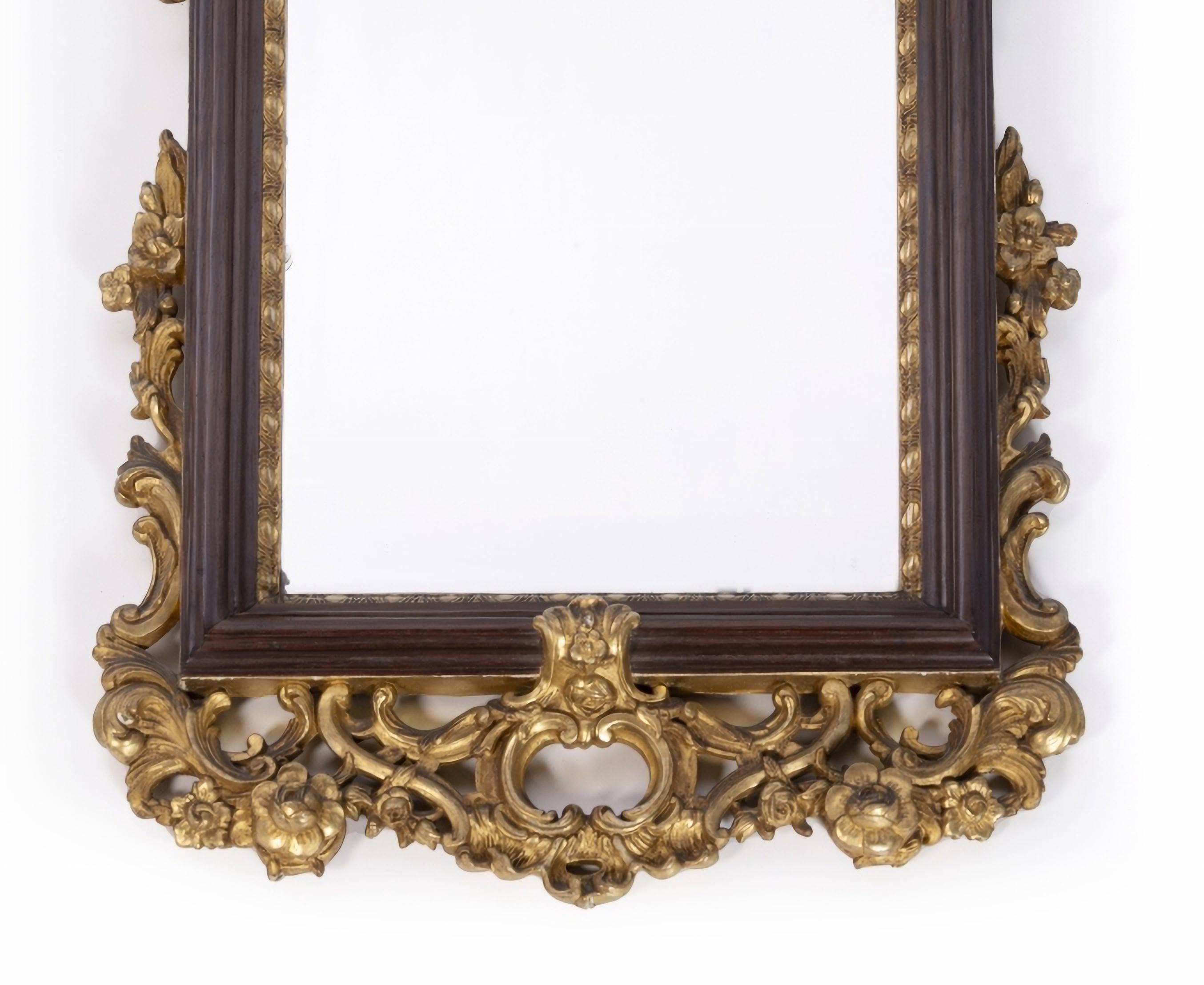 Renaissance Magnifique miroir portugais du début du 18e siècle en vente