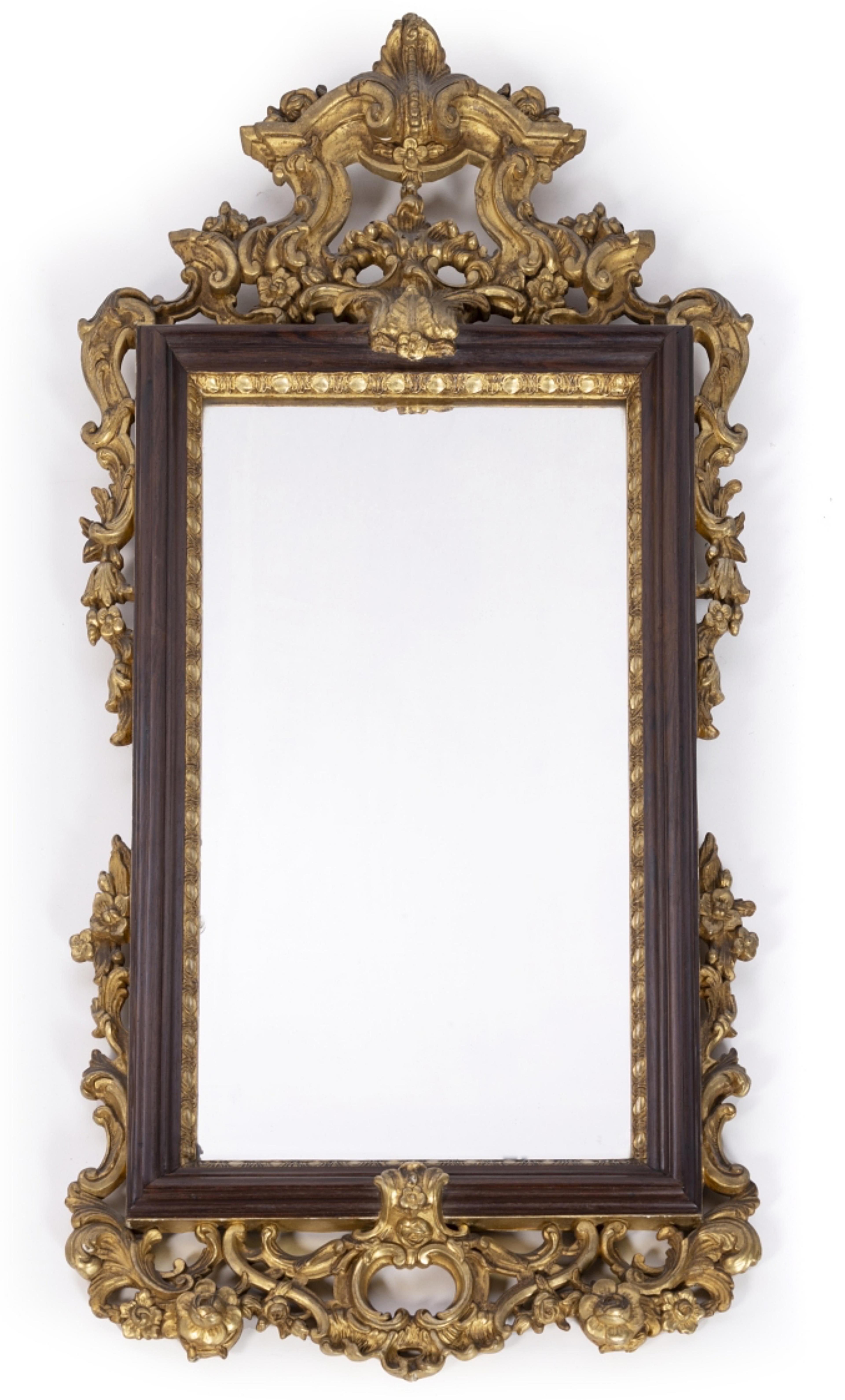Fait main Magnifique miroir portugais du début du 18e siècle en vente