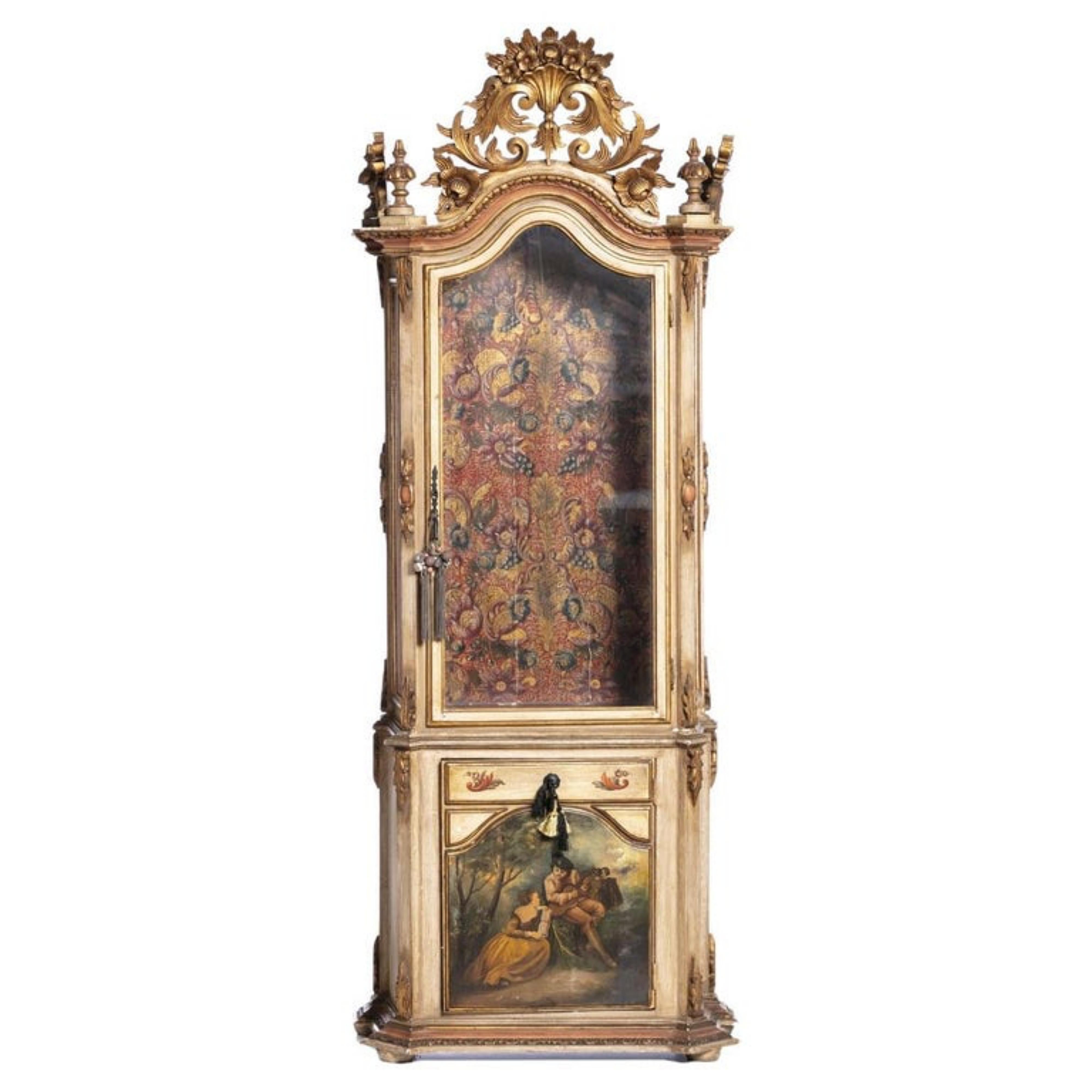 Beautiful Portuguese Oratory 19th Century In Good Condition For Sale In Madrid, ES
