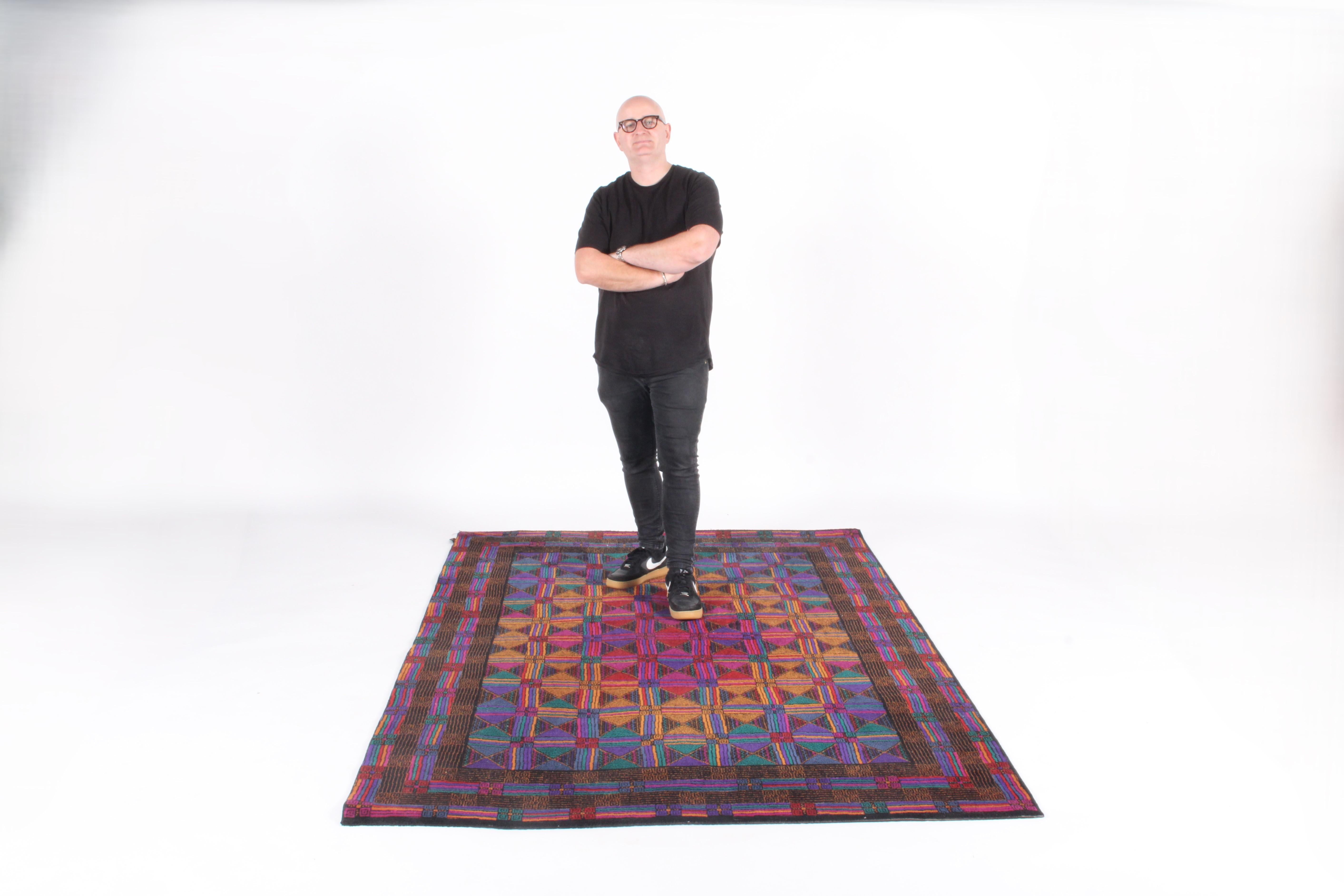 Beautiful Pure Wool Missoni Rug * FREE WORLDWIDE SHIPPING 7
