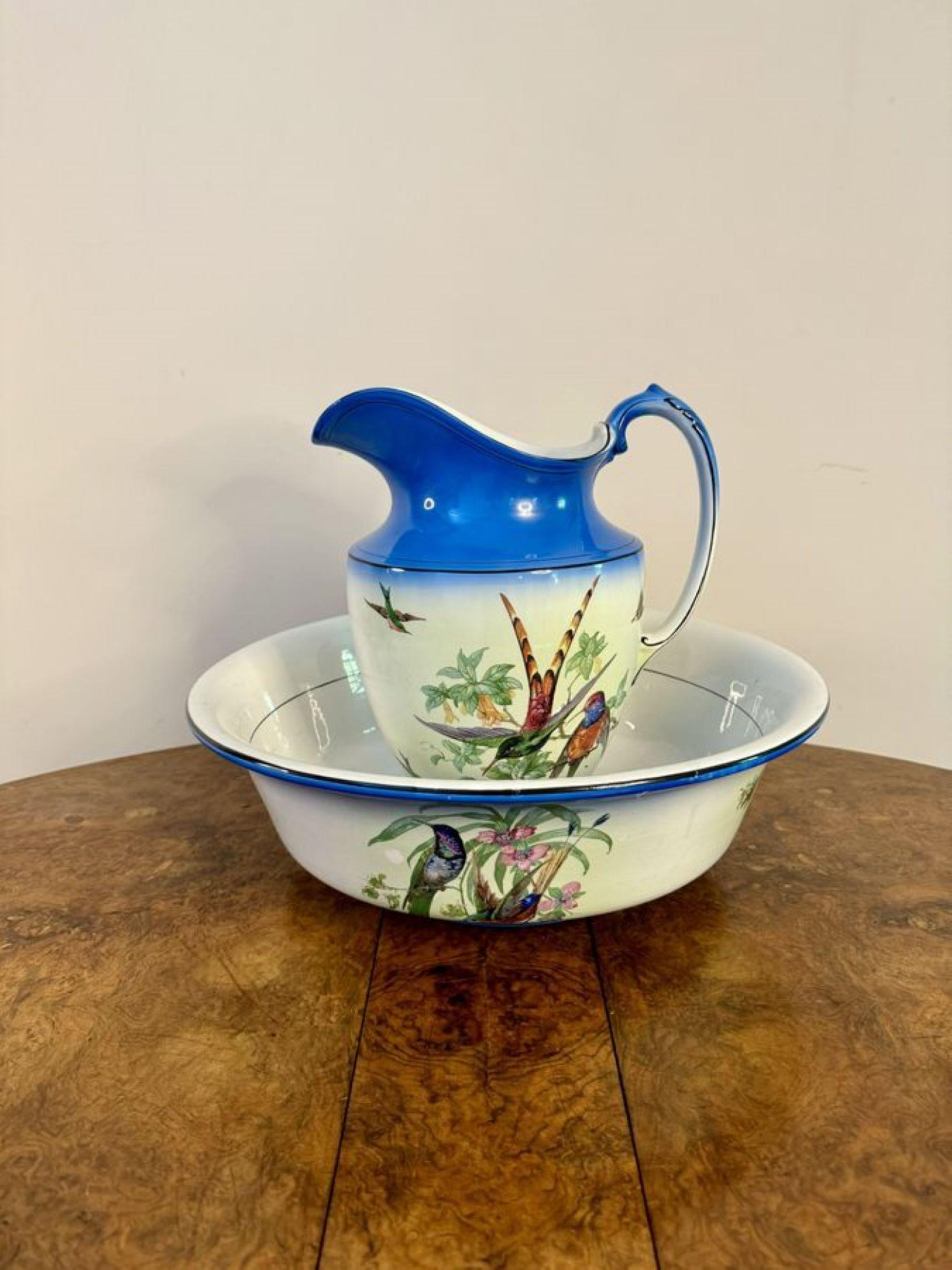 Beautiful quality antique Victorian bathroom set For Sale 5