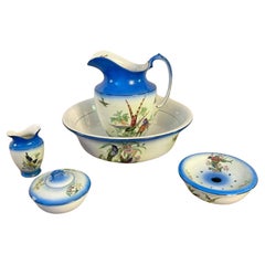 Beautiful quality antique Victorian bathroom set