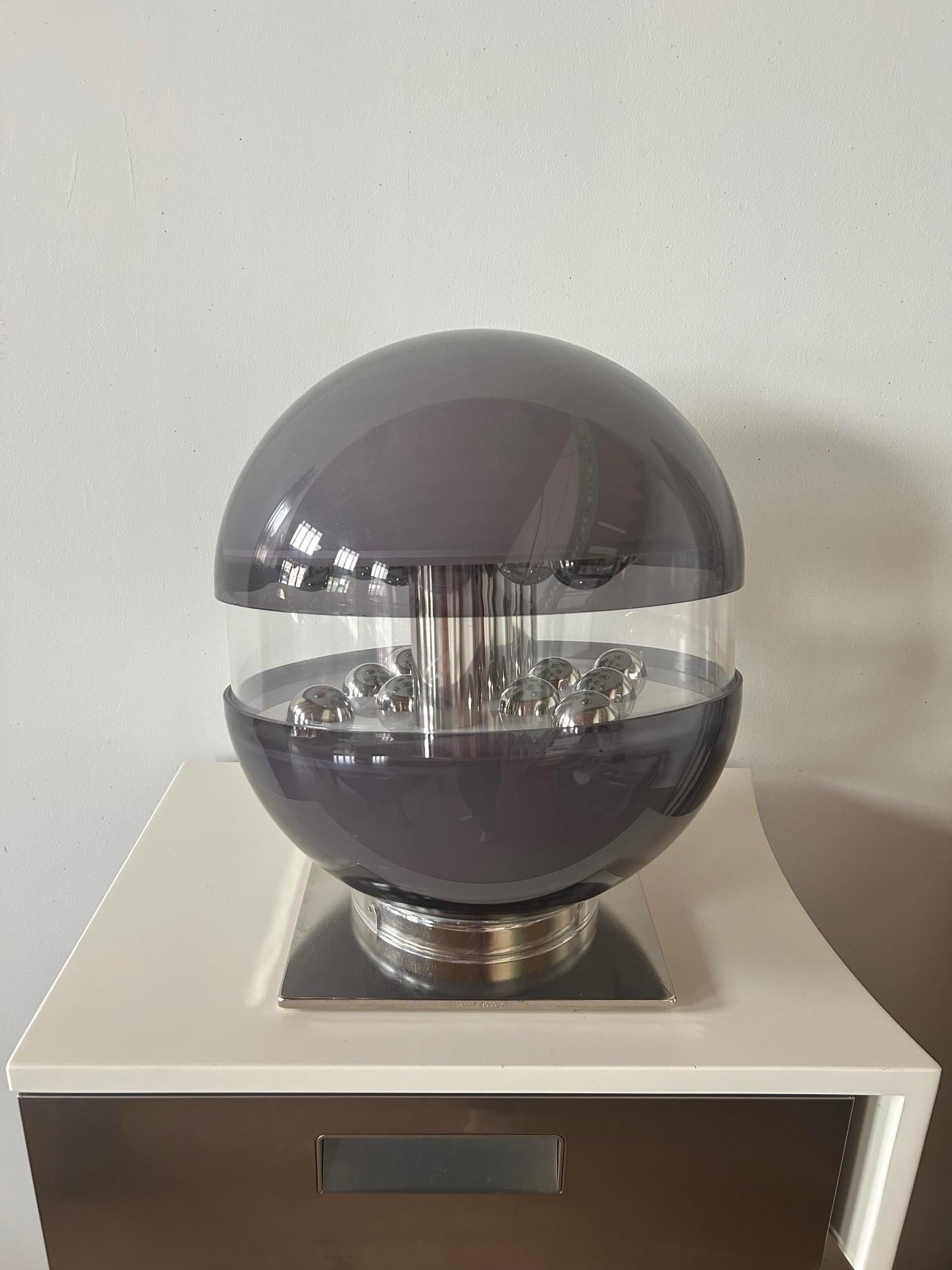 Beautiful 'Quasar' Light Sculpture by Francesco Bocola for Stilnovo, Italy, 1970 in vendita 3