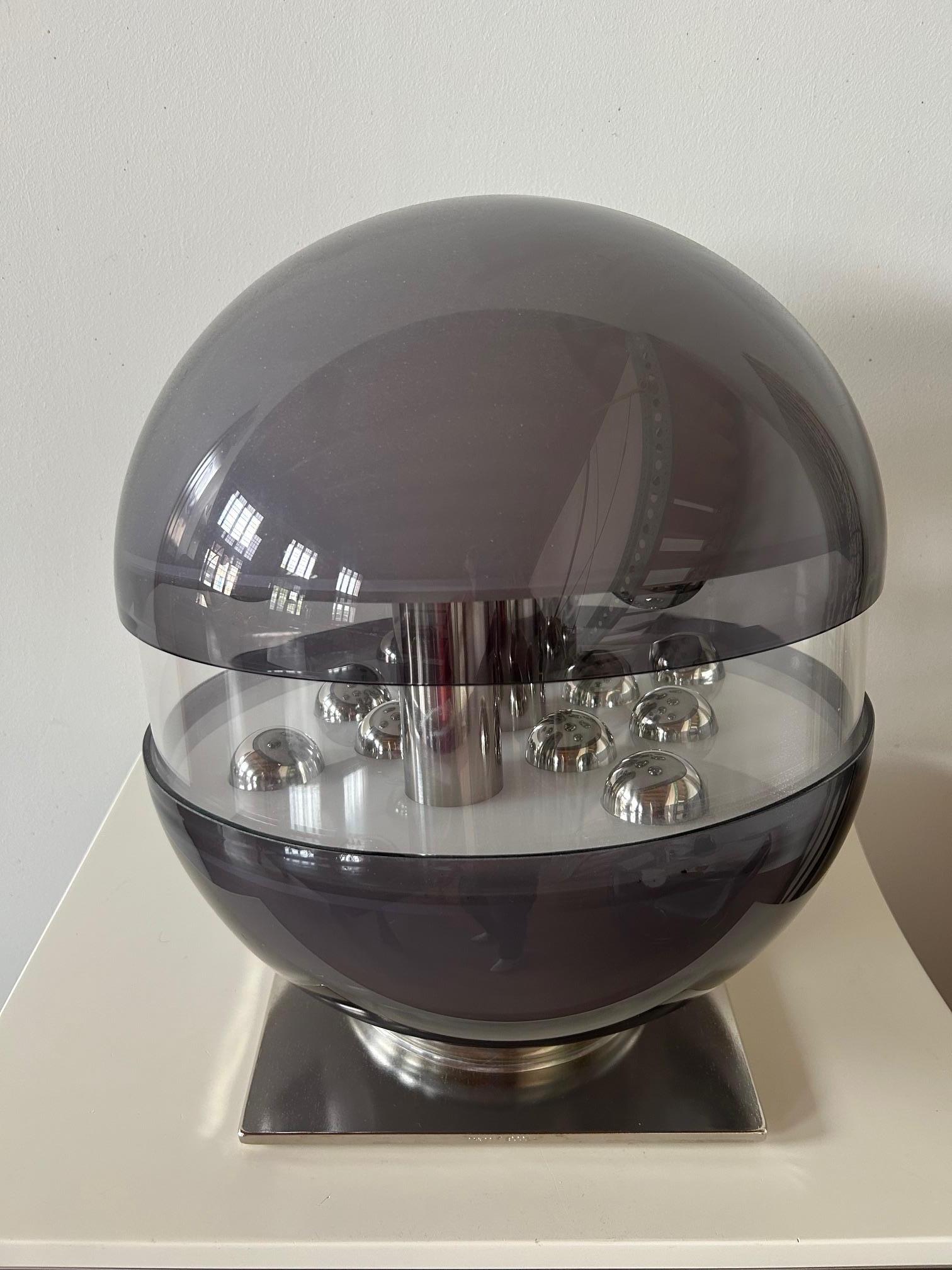 Beautiful 'Quasar' Light Sculpture by Francesco Bocola for Stilnovo, Italy, 1970 in vendita 4