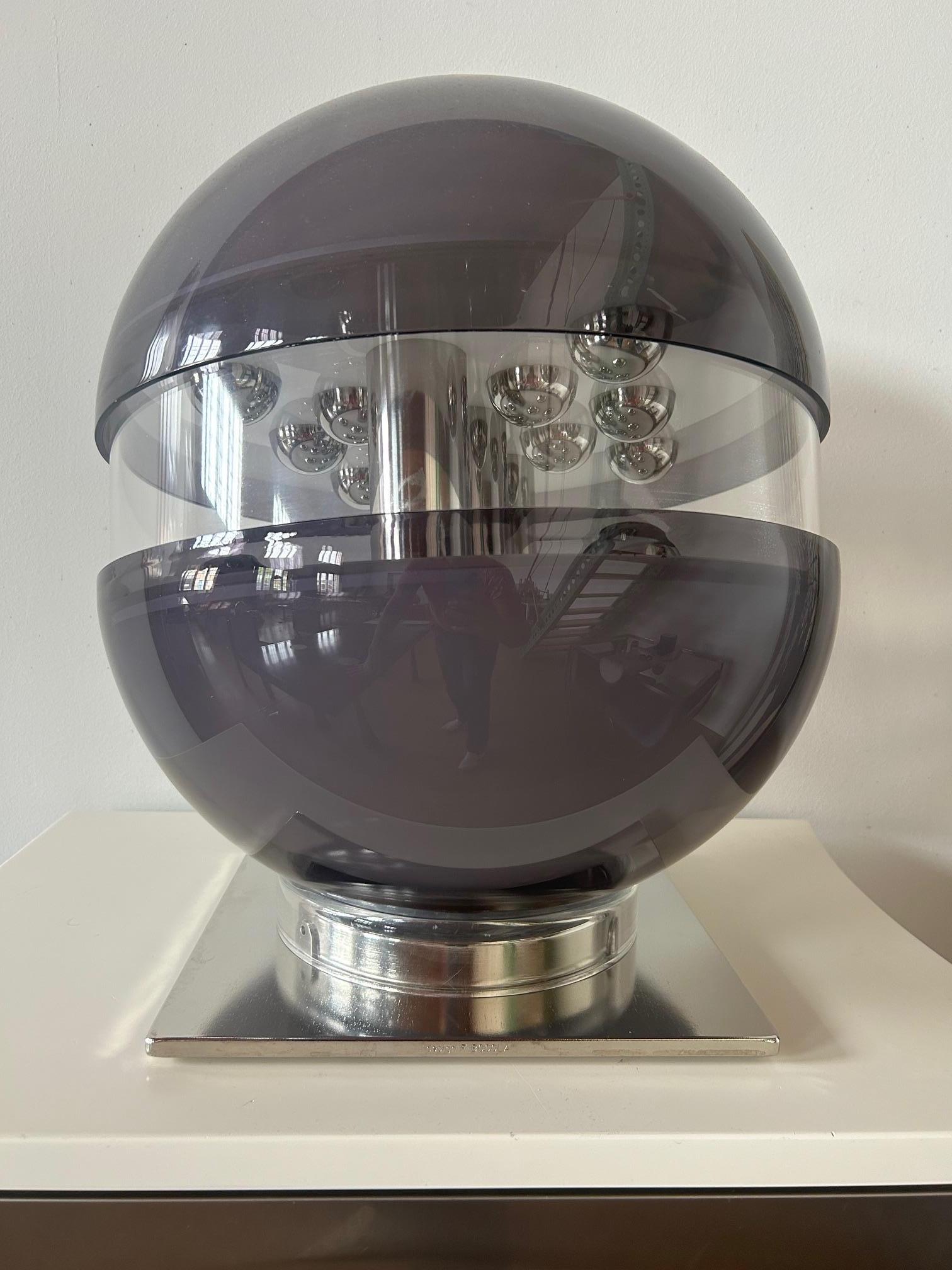 Beautiful 'Quasar' Light Sculpture by Francesco Bocola for Stilnovo, Italy, 1970 in vendita 5
