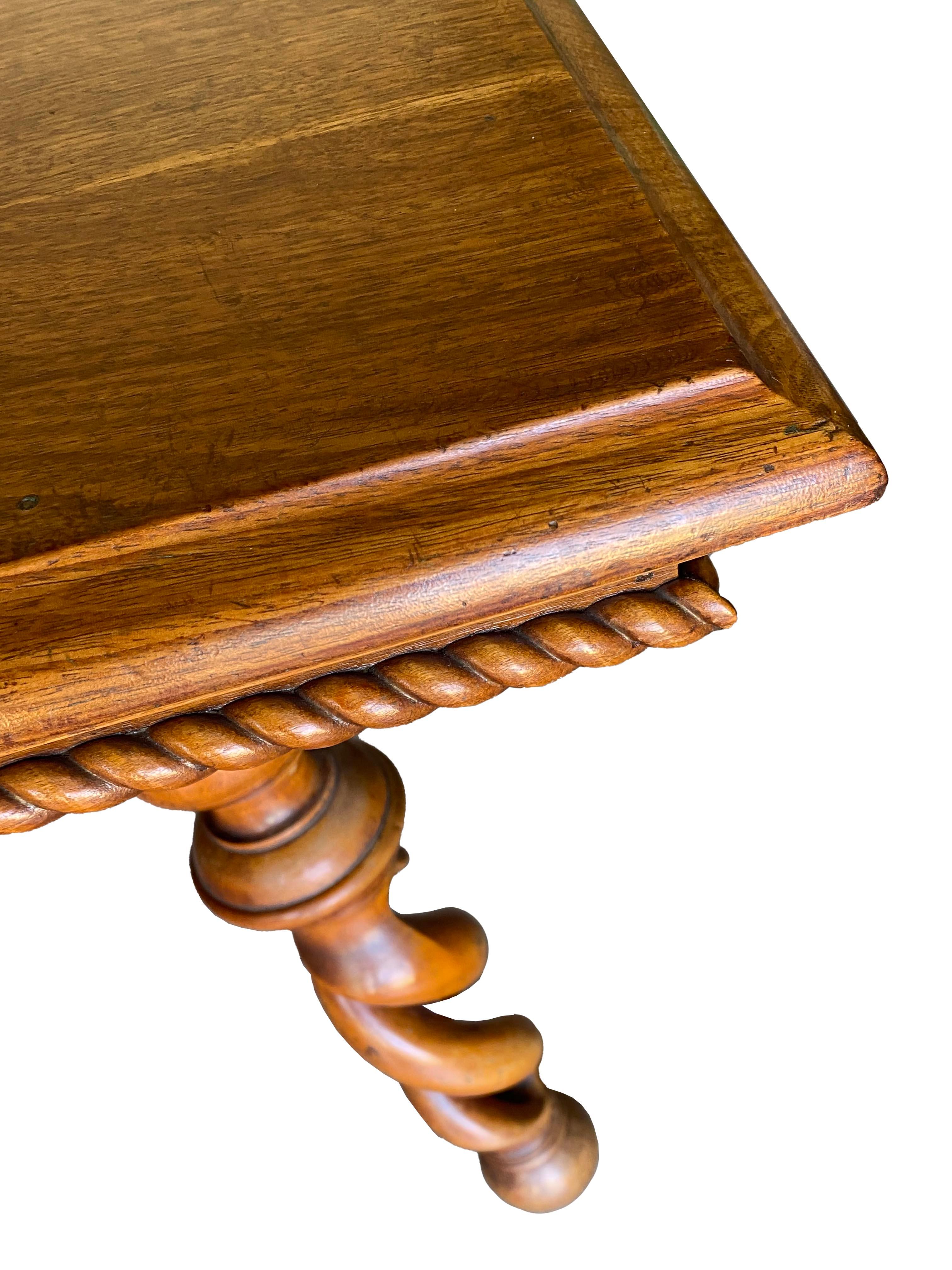 Beautiful Rare Antique Louis XIII Table by the Merklen Brothers For Sale 3
