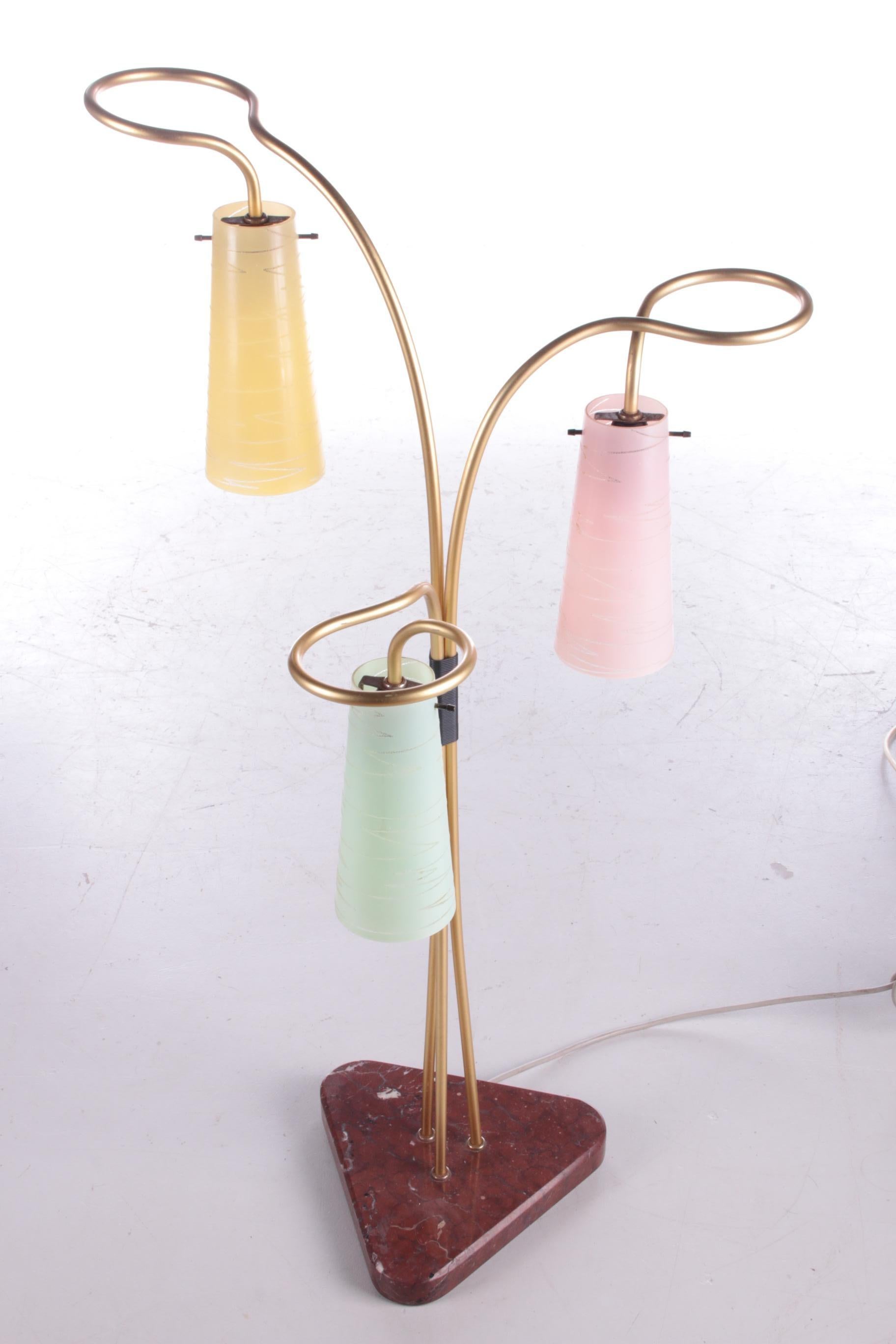 Beautiful Rare Floor Lamp From the Old DDR, 1950 5